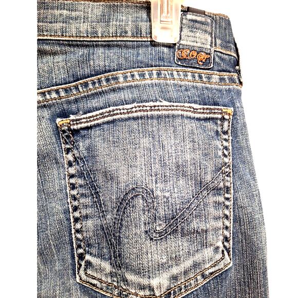 Citizens of Humanity Jeans Women's Avedon Size 28 Distressed Low Rise Skinny Leg - Picture 5 of 15